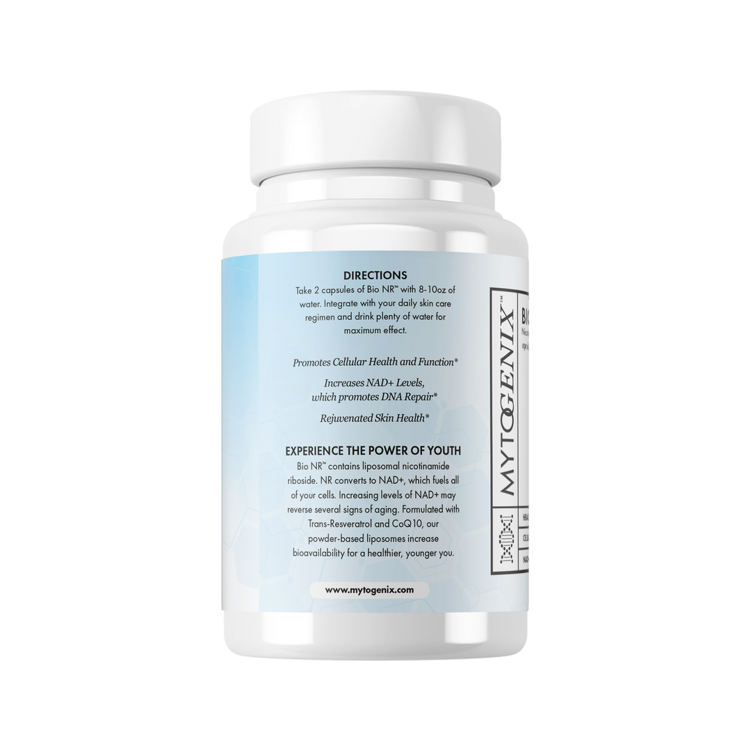 Pure NR Supplement - Back Label